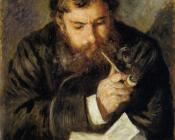 皮埃尔 奥古斯特 雷诺阿 : Claude Monet, The Reader